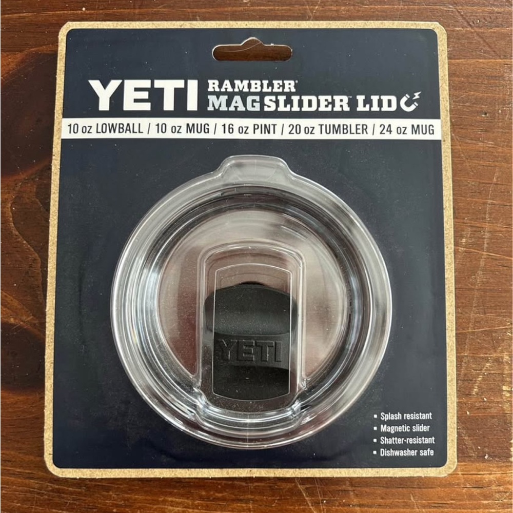YETI Rambler Clear MagSlider Lid